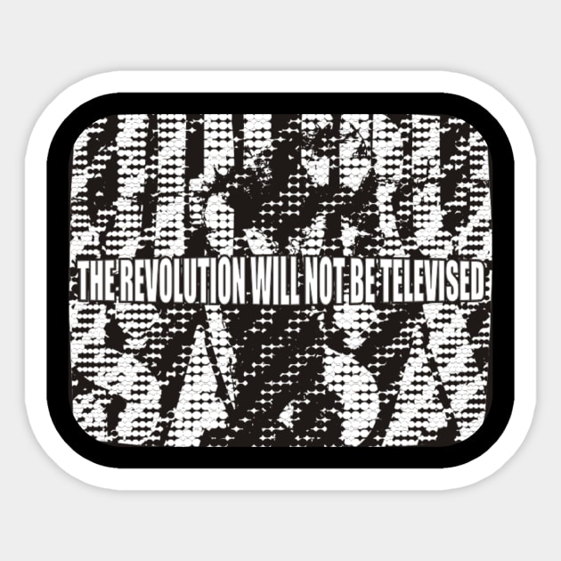 The revolution 1.0 Sticker by 2 souls